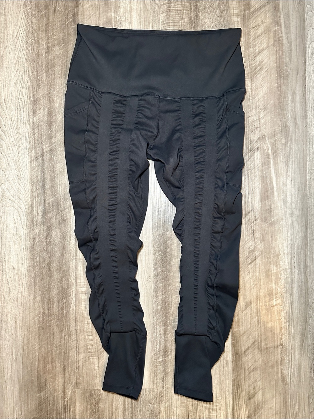 Sweetflexx Resistance Leggings Full Length Black High-Rise With Pockets - 14 - Picture 3 of 9